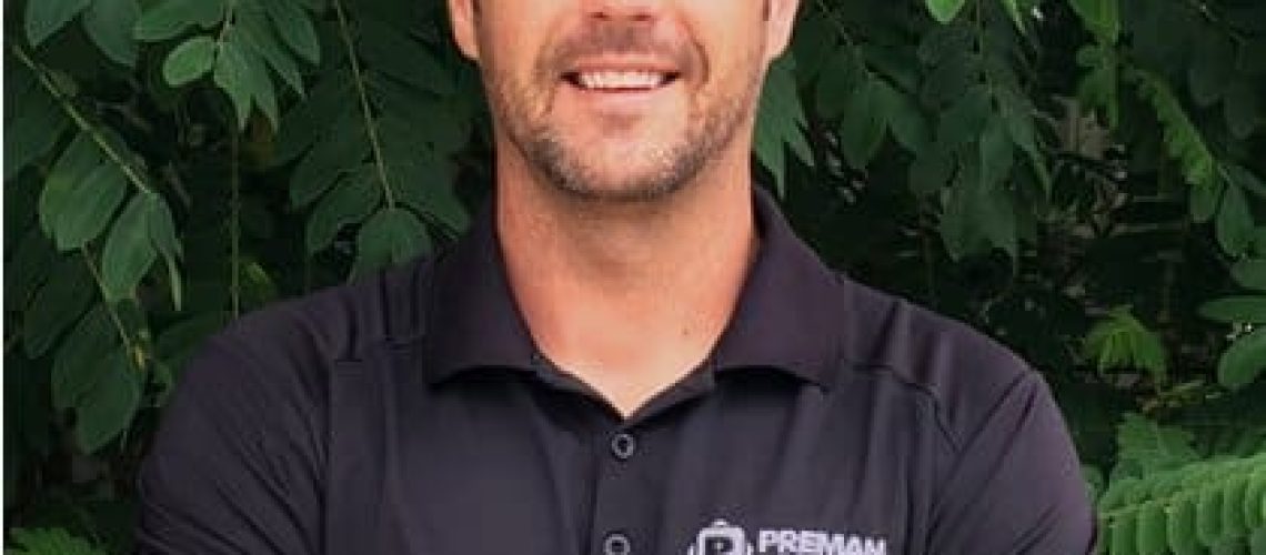 Aaron Preman, founder of Preman Roofing